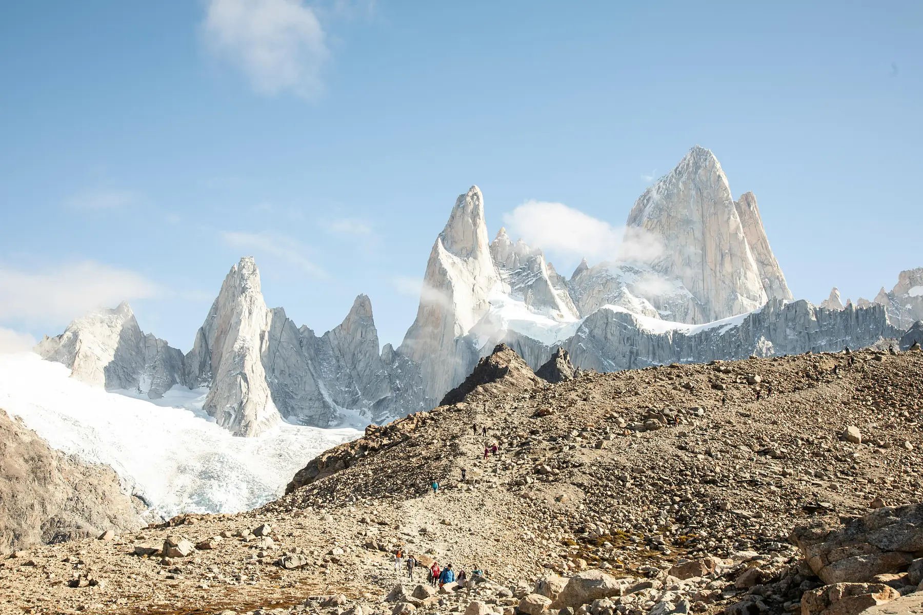 Road to El Chaltén along Route 40