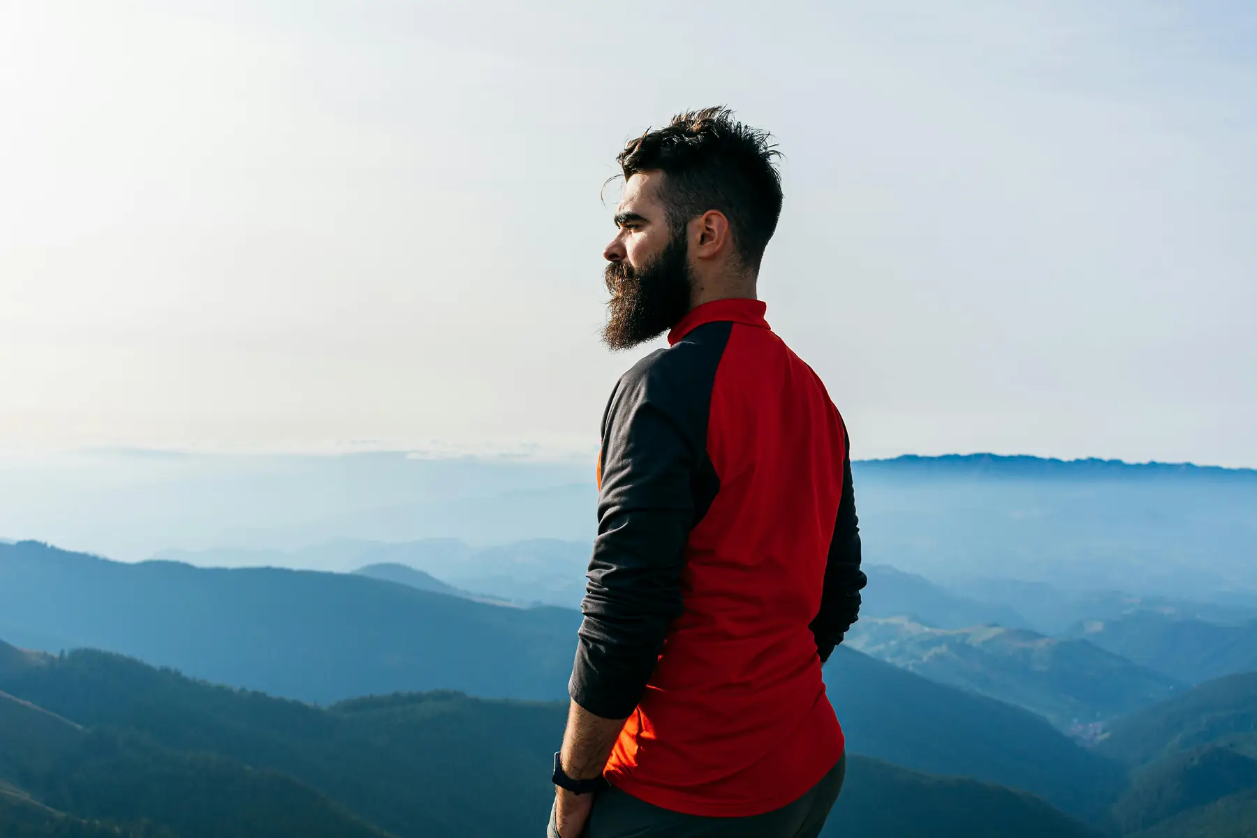 Merino wool and synthetic base layers for Patagonia trekking