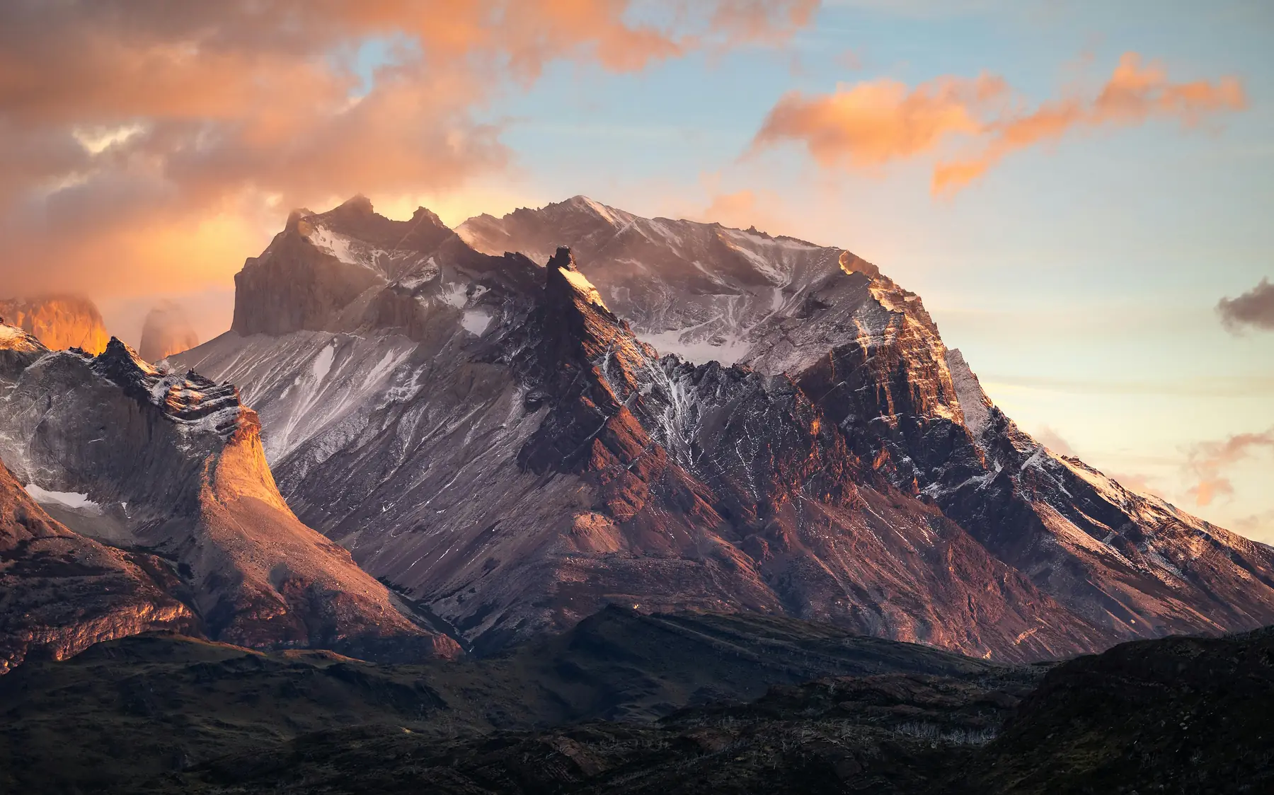 Torres del Paine granite towers